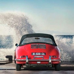 Ocean Waves breaking on Vintage Beauties (detail 1) 