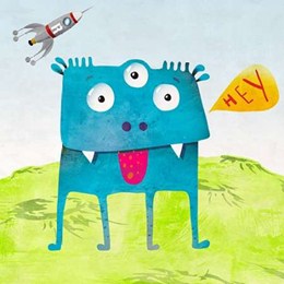 Alien Friend #3 