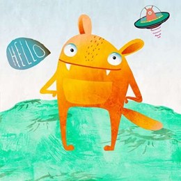 Alien Friend #4 