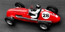 Historical race car at Grand Prix de Monaco 