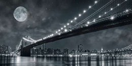 Brooklyn Bridge at Night New York