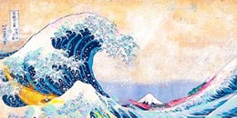 Hokusais Wave 2 (detail) 