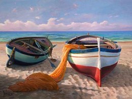 Barche sulla spiaggia 