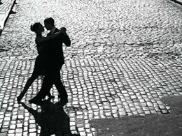 Dancers performing the Tango 