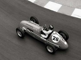Historical race car at Grand Prix de Monaco 