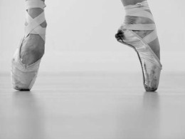 A female ballet dancer 