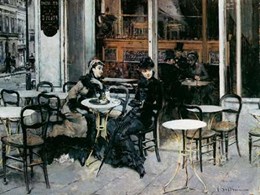 Conversazione al caffe, Parigi 